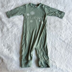 Kate Quinn Bamboo Let It Snow One-piece Size 0-3 Months